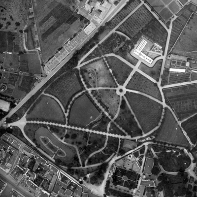 Vista aérea do Jardim Colonial, 1927