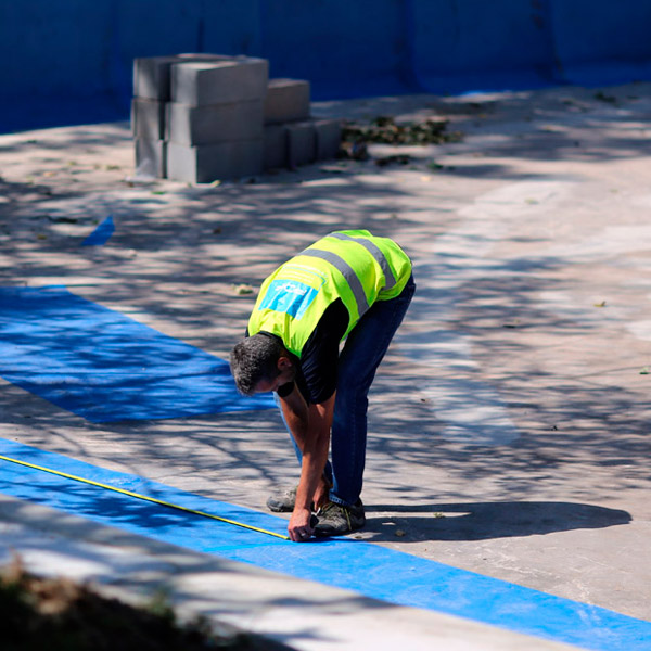 Lago Principal - Obras de reabilitação